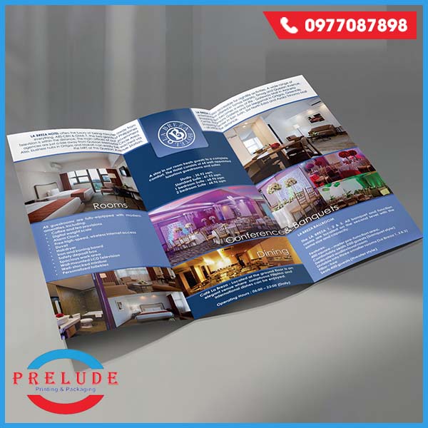 In brochure